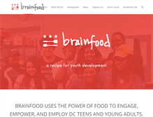 Tablet Screenshot of brain-food.org